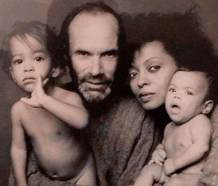 With His Father.